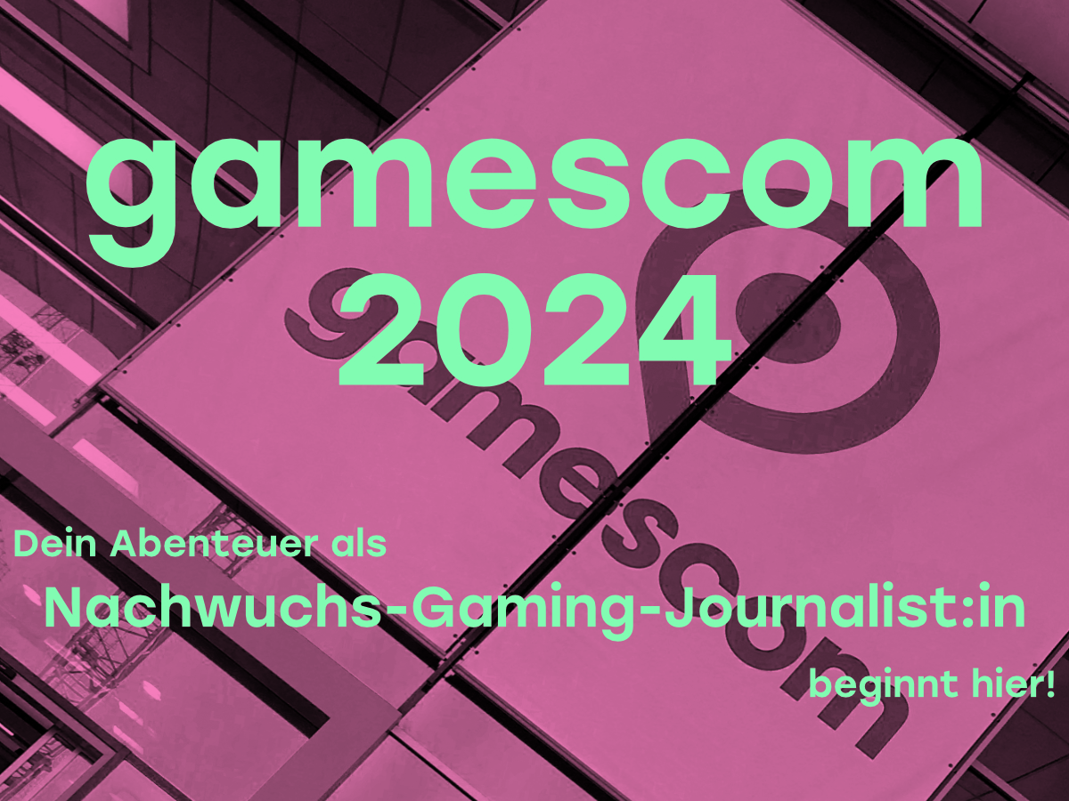 Jugendpresse gamescom 2024 gesucht!